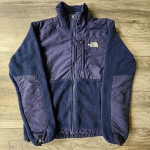 The North Face Jacket Woman’s Size S Fleece Black Hood Outdoors Zip Up Woman’s